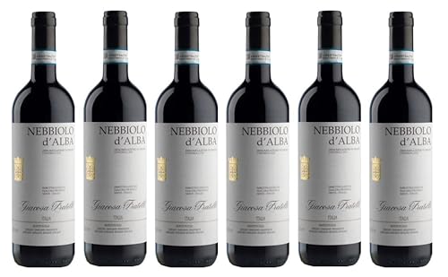 6x 0,75l - 2022er - Giacosa Fratelli - Nebbiolo d'Alba D.O.P. - Piemonte - Italien - Rotwein trocken von Giacosa Fratelli