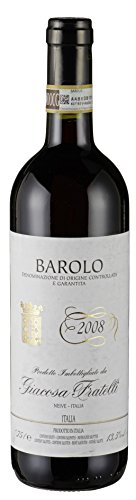 Giacosa Fratelli Barolo DOCG Piemonte 2016 (1 x 0.750 l) von Giacosa Fratelli
