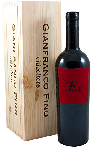 Wine ES RED Primitivo di Manduria 2015 Cassettina di Legno - Gianfranco Fino von Gianfranco Fino