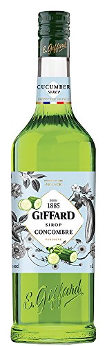 GIFFARD Bar Sirup 1,0 l - Sirup GURKE (Concombre) - Mixen/Mixgetränke/Cocktails von Giffard