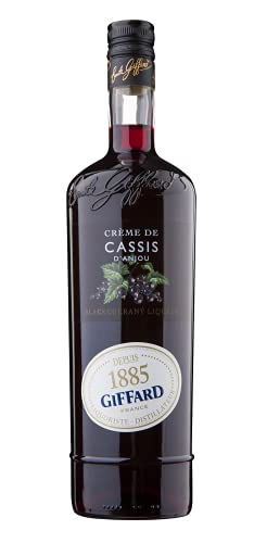 Giffard Crème de Cassis d`Anjou (schwarze Johannisbeere) 1 Liter 16% Vol. von Giffard