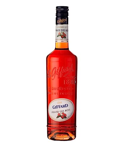 Giffard Crème de Fraise des Bois (Walderdbeeren) 0,7 Liter 16% Vol. von Giffard
