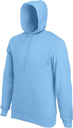 Fruit of The Loom Herren Hoodie Classic Hooded Sweat Blau Sky Blue M von Gildan