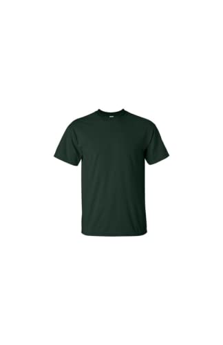 Gildan Herren-T-Shirt aus schwerer Baumwolle, 100 % Baumwolle, ForestGreen, Medium von Gildan