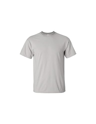 Gildan Herren-T-Shirt aus schwerer Baumwolle, 100 % Baumwolle, Ice Grey, Medium von Gildan