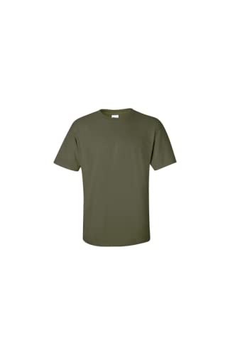 Gildan Herren-T-Shirt aus schwerer Baumwolle, 100 % Baumwolle, Milit rgr n, Medium Gildan Herren-T-Shirt aus schwerer Baumwolle, 100 % Baumwolle, Milit rgr n, Medium von Gildan