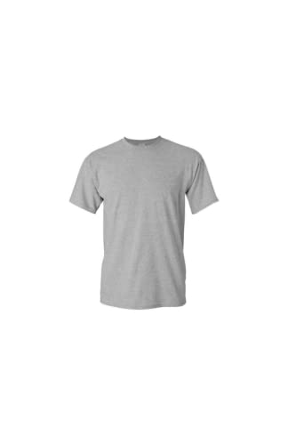 Gildan Herren-T-Shirt aus schwerer Baumwolle, 100 % Baumwolle, Sportsgrey, XX-Large von Gildan