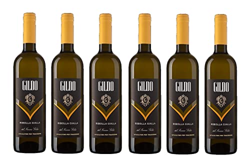6x 0,75l - Gildo - Ribolla Gialla - Friuli Colli Orientale D.O.P - Friaul - Italien - Weißwein trocken von Gildo