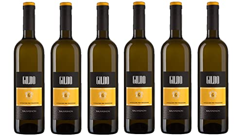 6x 0,75l - Gildo - Sauvignon Blanc - Friuli Colli Orientale D.O.P - Friaul - Italien - Weißwein trocken von Gildo