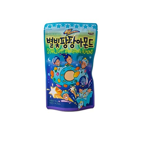 Gilim Tom's Farm Almond (190g 6.70 oz) Honey Butter, Wasabi, Tiramisu, Cookie and Cream, Starlight Pangpang, Korea Sweet Nut Snack New 2019 (Starlight Pangpang 1Pcs) von Gilim