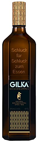 1 Flasche Gilka Kaiser Kümmel Kömmel 38% vol. 1 Liter von Gilka