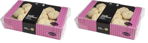 Gille Traumgebäck, Vanille, Schwedisches Vanillegebäck, Vaniljdrömmar, 600 gramm (Packung mit 2) von Gille