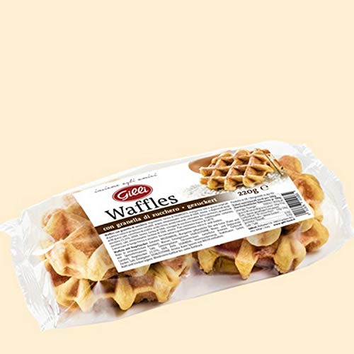 Waffles mit Hagelzucker 220 gr. - Gilli von Gilli