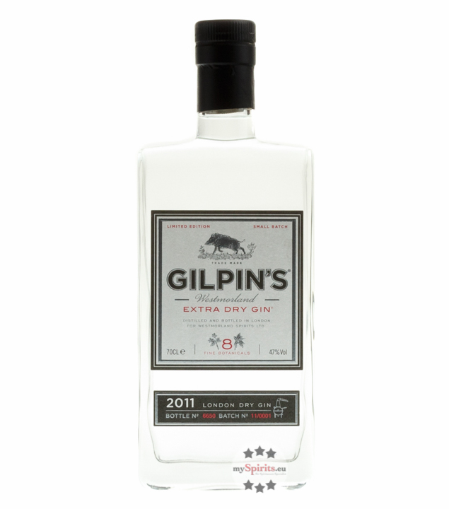Gilpin's Westmorland Extra Dry Gin (47 % vol., 0,7 Liter) von Gilpin's Gin