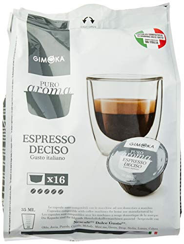 GIMOKA Puro Aroma DECISO, 16 kompatible Kapseln Dolce Gusto GIMOKA Puro Aroma DECISO, 16 kompatible Kapseln Dolce Gusto von Gimoka