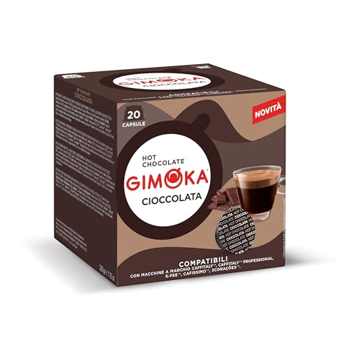 Gimoka - Cafissimo kompatibel Kapseln, Schokolade - 60 Stücke von Gimoka