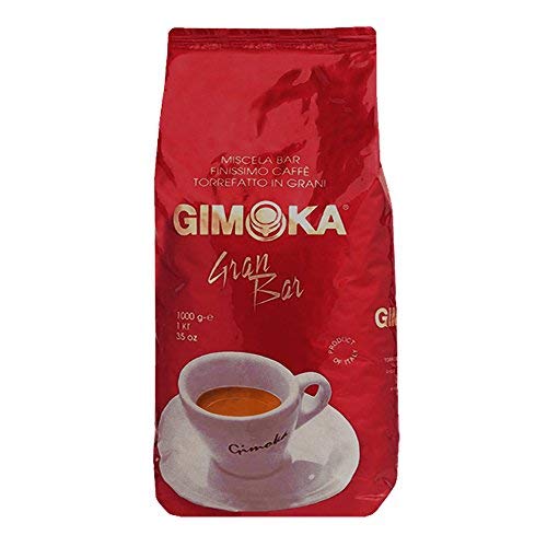 Gimoka Gran Bar Kaffee Ganze Bohnen 8x 1000g (8000g) - Typisch italienisch! von Gimoka