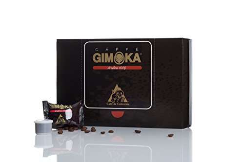 Gimoka Italienischer Kaffee Kaffeekapsel 100% Arabica 30 Stück 198g für Kaffeemaschine Whi Caffe Tiny oder andere Geräte von Gimoka