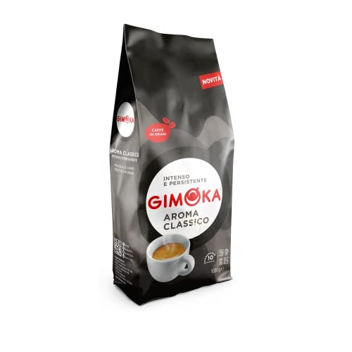 Gimoka – Kaffeebohnen – 1 kg – Classico Mischung – Intensität 10 – hergestellt in Italien – 1kg Packung Gimoka – Kaffeebohnen – 1 kg – Classico Mischung – Intensität 10 – hergestellt in Italien – 1kg Packung von Gimoka