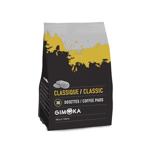 Gimoka Kaffeepads Espresso Classic, Intensität 10/12, 36 pads - Geeignet für Senseo* Maschinen, Hergestellt in Italien von Gimoka