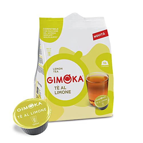 Gimoka - Kompatibel Für Nescafè - Dolce Gusto - 64 Kapsel - Geschmack GINSENG-KAFFEE - Made In Italy - 4 Packungen Zu 16 Kapseln von Gimoka