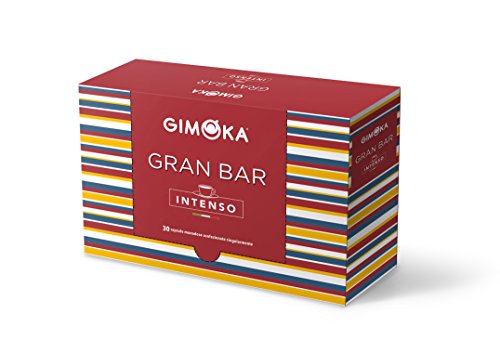 5x30 Kaffeekapsel Gimoka Italienischer Kaffee Gran Bar 150 Portionen 990g für Kaffeemaschine Whi Caffe Tiny und andere Geräte von Gimoka