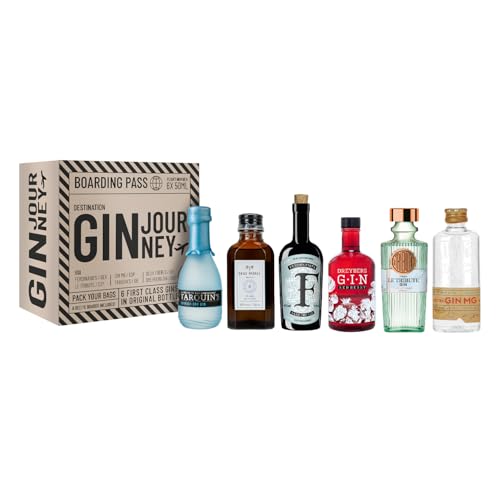 Gin Journey Mini Set 6 x 50ml 42,55% Vol. Gin Journey Mini Set 6 x 50ml 42,55% Vol. von Gin Journey