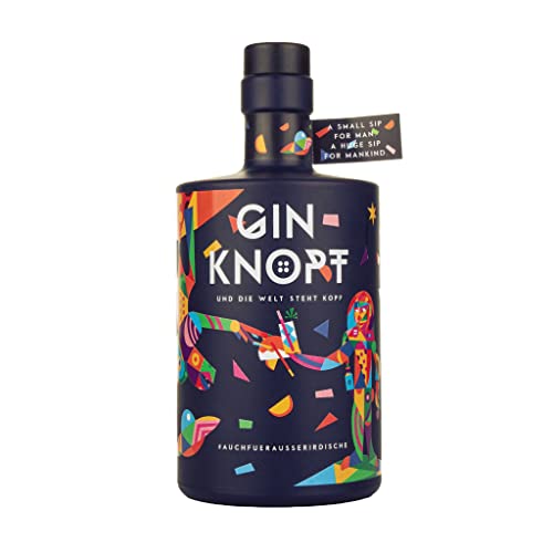 Gin Knopf | Bio | aus frischen Bio-Orangen von Hand destilliert | einzigartiges Aroma | 44% | 500ml von Gin Knopf