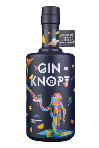 Gin Knopf | Bio | aus frischen Bio-Orangen von Hand destilliert | einzigartiges Aroma | handcrafted Gin | 44% | 500ml von Gin Knopf