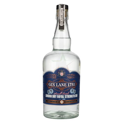 Gin Lane 1751 London Dry Royal Strength Gin Small Batch 47,00% 0,70 Liter von Gin Lane 1751