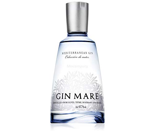 GIN MARE Mediterranean Gin 700ml 42,7% vol. mit 4 Gin Tonic Ballongläsern GIN MARE Mediterranean Gin 700ml 42,7% vol. mit 4 Gin Tonic Ballongläsern von flysclean