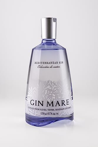 Gin Mare - Der mediterrane Gin - würzig-aromatisch inspiriert von der einzigartigen Geschmackswelt der Mittelmeerregion - 1.75L/42.7% Vol. von Gin Mare