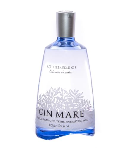 Gin Mare - Der mediterrane Gin - würzig-aromatisch inspiriert von der einzigartigen Geschmackswelt der Mittelmeerregion - 1.75L/42.7% Vol. von Gin Mare