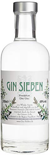 Gin Sieben Frankfurt Dry Gin (1 x 0.5 l) von Sieben