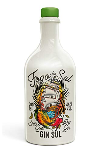 Fogo do Sul Spicy Goa Dry Gin by Gin Sul 0,5L (45% Vol.) von Gin Sul