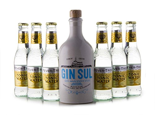 GIN SUL + 6 Flaschen Fever-Tree Tonic Water von Gin Sul