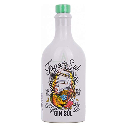 Gin Sul Sul FOGO do SUL Spicy Goa Dry Gin Sul 45%, Volume - 0.5 l von Gin Sul