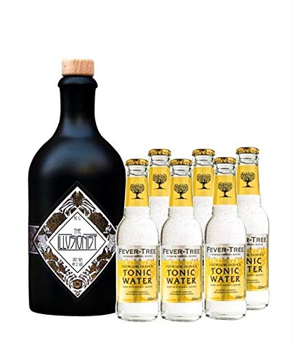 The Illusionist Dry Gin 0,5 + 6x Fever Tree Tonic 0,2 von Gin Tonic Sets