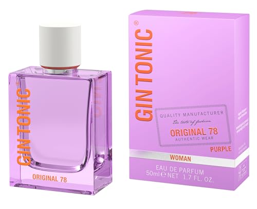 Gin Tonic Original 78 purple Parfüm Damen 50ml I geheimnisvolles Eau de Toilette Damen für jedes Alter und jeden Anlass I opulente Kombination aus Moschus, Jasmin & Pfirsich I süß, sinnlich, floral Gin Tonic Original 78 purple Parfüm Damen 50ml I geheimnisvolles Eau de Toilette Damen für jedes Alter und jeden Anlass I opulente Kombination aus Moschus, Jasmin & Pfirsich I süß, sinnlich, floral von Gin Tonic