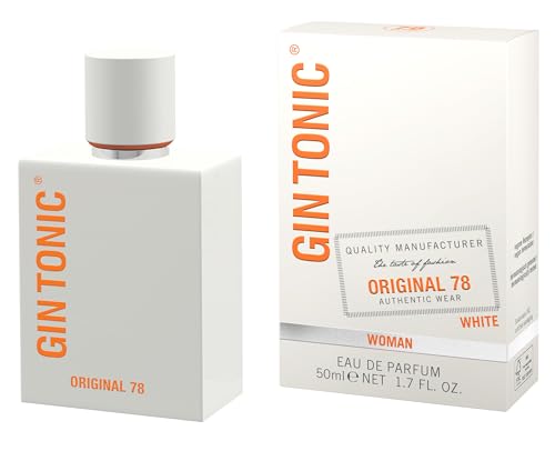 Gin Tonic Original 78 white Parfüm Damen 50ml I extravagantes Eau de Toilette Damen für jedes Alter und jeden Anlass I einzigartige Kombination aus Moschus, Jasmin & Pfirsich I floral, fruchtig, herb Gin Tonic Original 78 white Parfüm Damen 50ml I extravagantes Eau de Toilette Damen für jedes Alter und jeden Anlass I einzigartige Kombination aus Moschus, Jasmin & Pfirsich I floral, fruchtig, herb von Gin Tonic