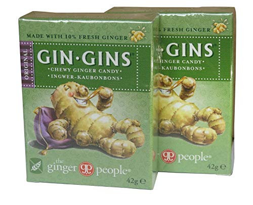 Gin.gins Chewy Ingwer Candy 2x42g Boxen von Gin.gins