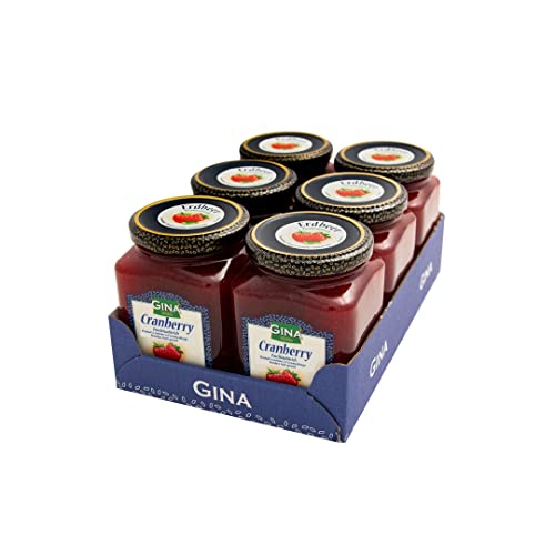 Cranberry Jam 400 Gramm - Box 6 Stück Cranberry Jam 400 Gramm - Box 6 Stück von Gina