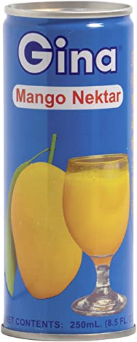 GINA Mangonektar, leicht gesüßt, Fruchtsaftgehalt mind. 35%, Einwegpfand DPG, 250 ml GINA Mangonektar, leicht gesüßt, Fruchtsaftgehalt mind. 35%, Einwegpfand DPG, 250 ml von GINA