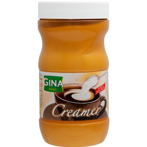 Gina Originale Creamer Kaffeeweißer verfeinert Tee und Kaffee | 400g Dose von Gunz