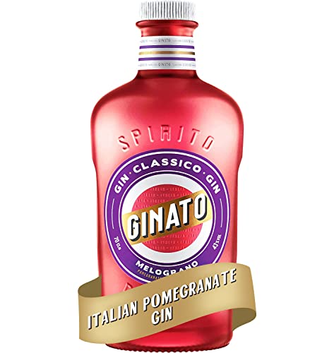 Ginato Ginato Melograno Italian Gin - Pomegranate & Barbera Grape, 43% 70cl Gin (1 x 0.7 l) von Ginato