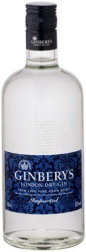 Ginbery's London Dry Gin, 1er Pack (1 x 700 ml) von Beveland Distillers
