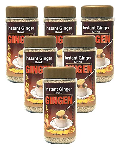 6er-Pack - Instant Ingwer Getränk [6x 380g] GINGEN F3 Thai Ginger Drink von Gingen