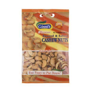 Ginni's Cashewnüsse Geröstet und Gesalzen - 175g - 2er-Packung von Ginni