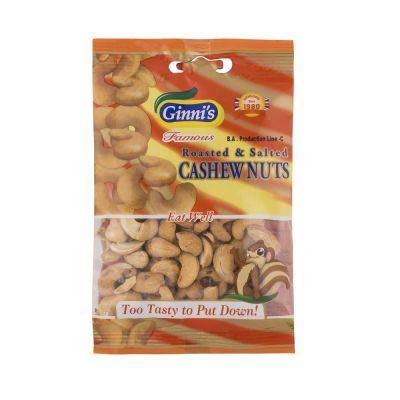 Ginni's Cashewnüsse Geröstet und Gesalzen - 175g - 4er-Packung Ginni's Cashewnüsse Geröstet und Gesalzen - 175g - 4er-Packung von Ginni