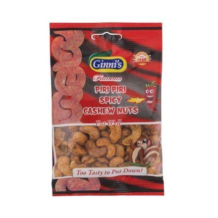 Ginni's Cashews geröstet Pikant - 55g - 10er-Packung von Ginni